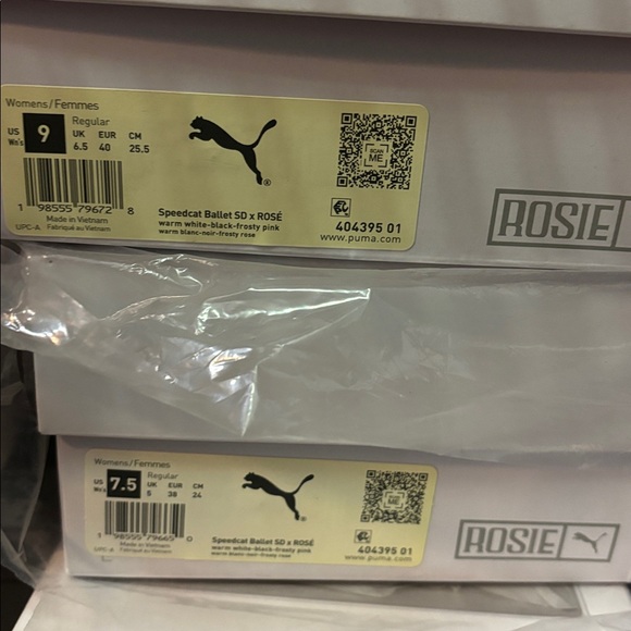 Puma x Rose Womens Speedcat Ballet Warm white 404395 01 - Picture 12 of 12